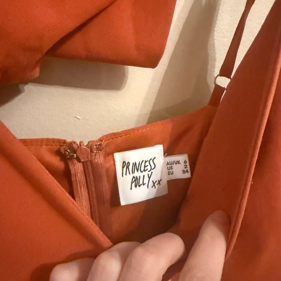 Princess Polly Rust Mini Dress - Picture 3 of 4